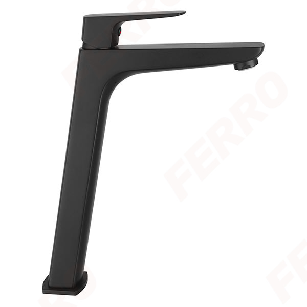 Vitto Verdeline Black - Standing counter washbasin mixer, black