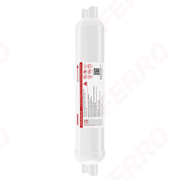 2.5" Silver-Impregnated Activated Carbon Filter Cartridge, Q Connection