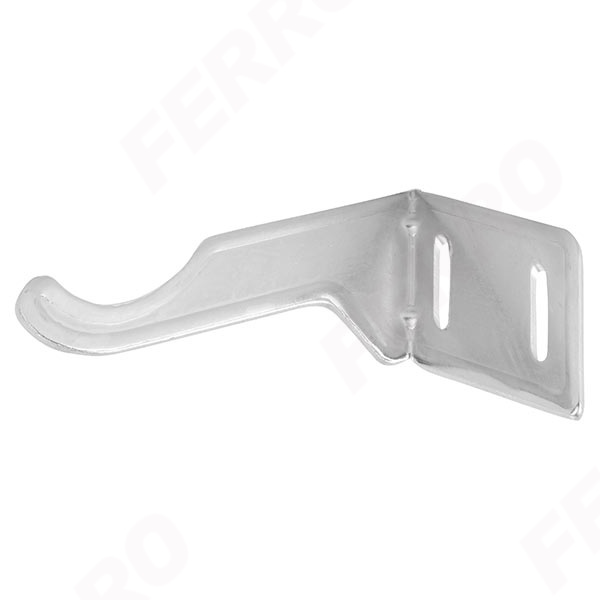 Zinc-plated bent radiator hook