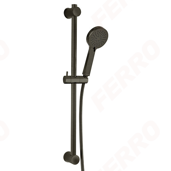 Rillo - Set de dus culisant, gun metal