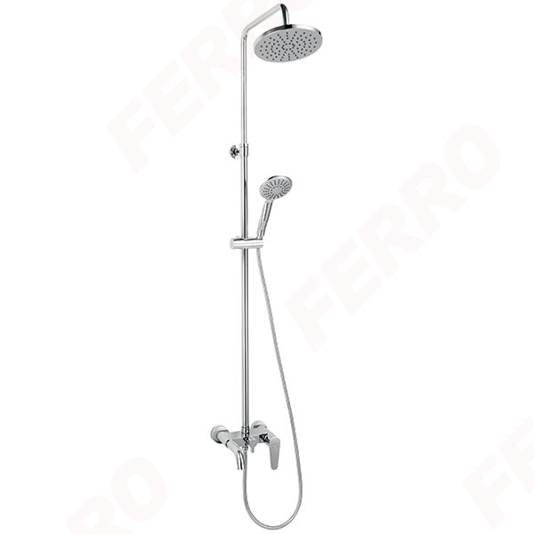 Algeo - rainfall shower system and bath mixer