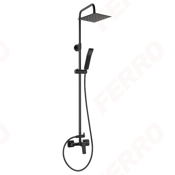 Vitto Verdeline - Sistem de dus cu baterie perete dus, gun metal