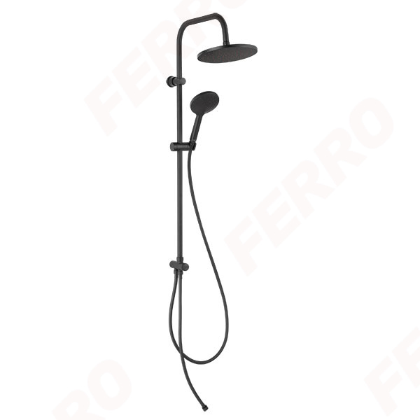 COPPA - rainfall with shower set, black