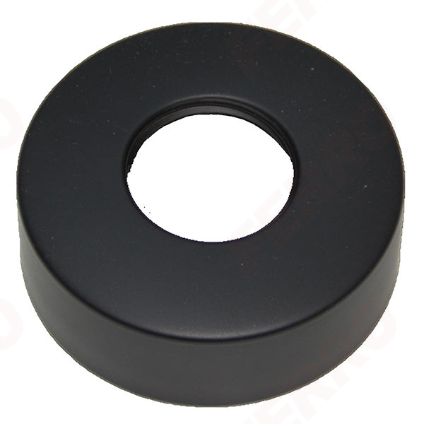 3/4” cylindrical rosette for mixers, black