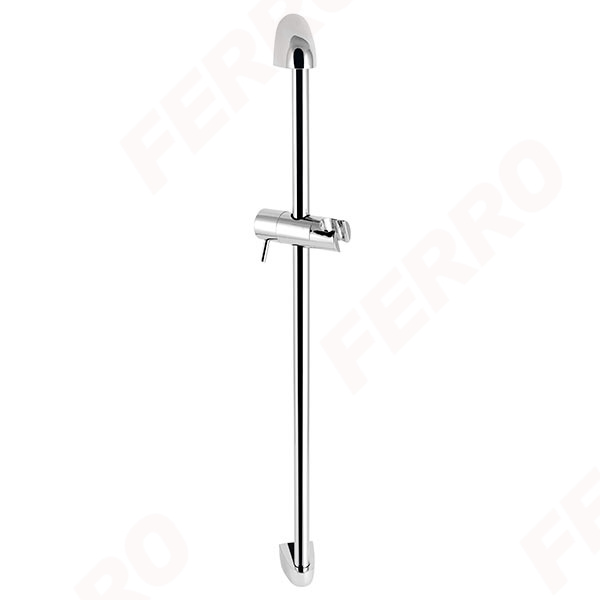 Rail - sliding shower bar, chrome