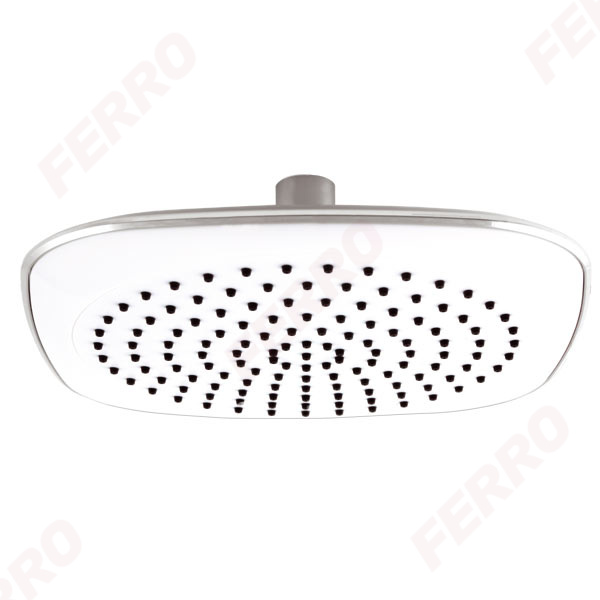 Rotondo 9 - cap fix de dus, alb/crom