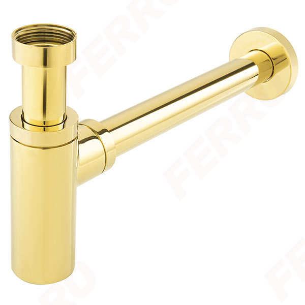 Rotondo bottle siphon, gold