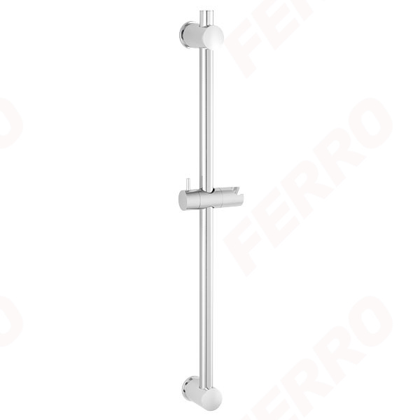 Phila - sliding shower bar, chrome