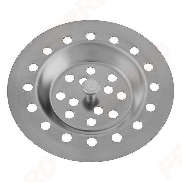 Strainer for cleaning the sink, chrome