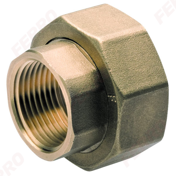 Žalvarinė siurblio jungtis 6/4"x1"