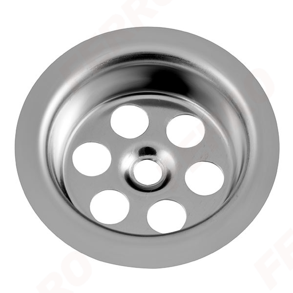 Washbasin metal strainer