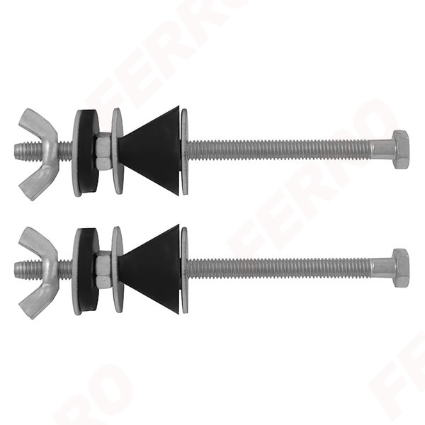 WC compact unit fixing screws L-78 mm