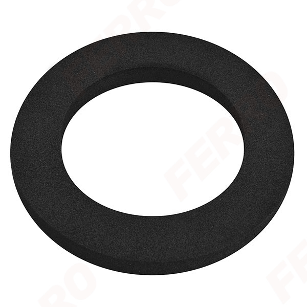 Rubber foam gasket for compact WC unit