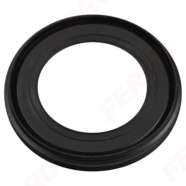 Gasket for toilet elbow pipe, black