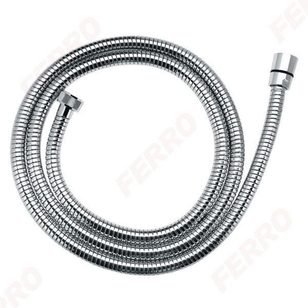 G1/2xG1/2 extensible shower hose, 150 - 200 cm length