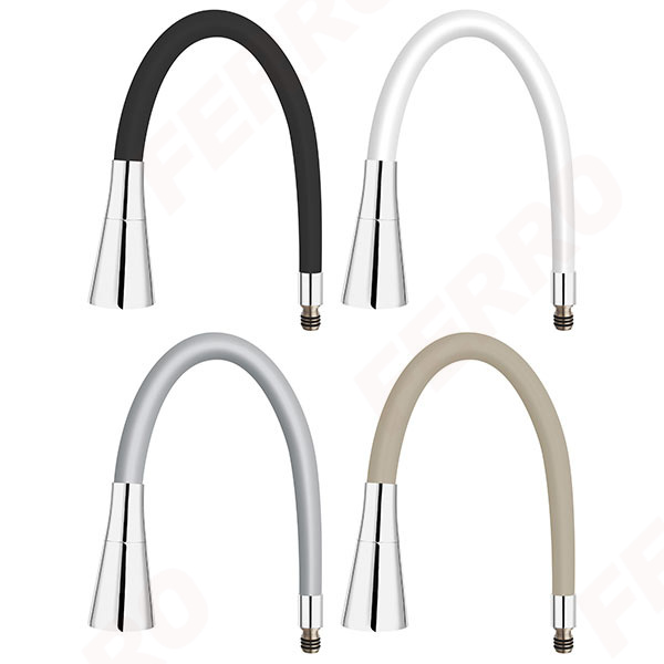 Elastico II - flexible spout for sink mixer