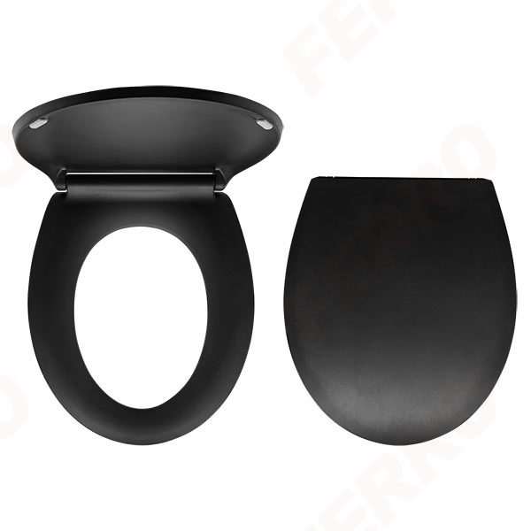 Toilet seat, black
