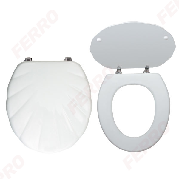 Toilet seat, white