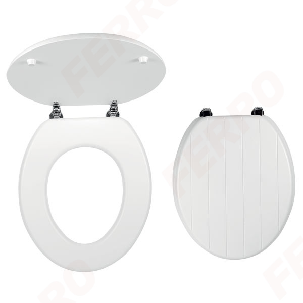 Toilet seat, white
