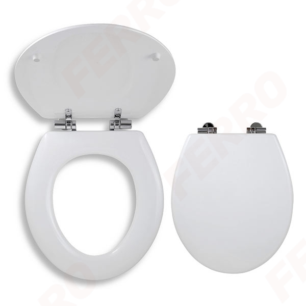 Toilet seat, white