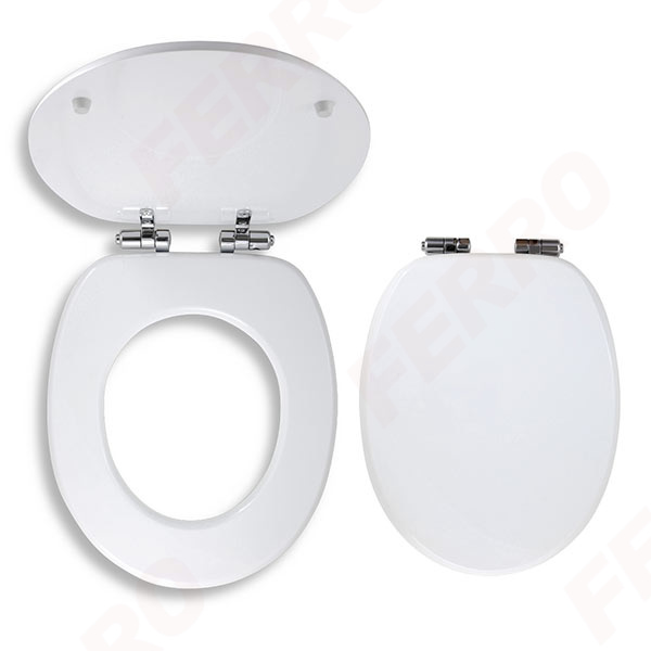 Toilet seat, white