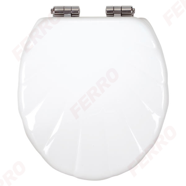 Toilet seat, white