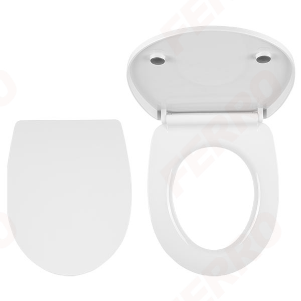 Toilet seat, white