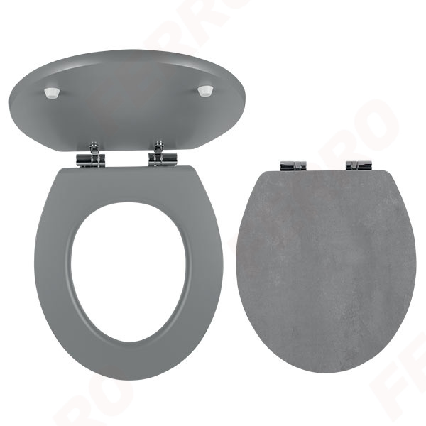 Toilet seat, printing