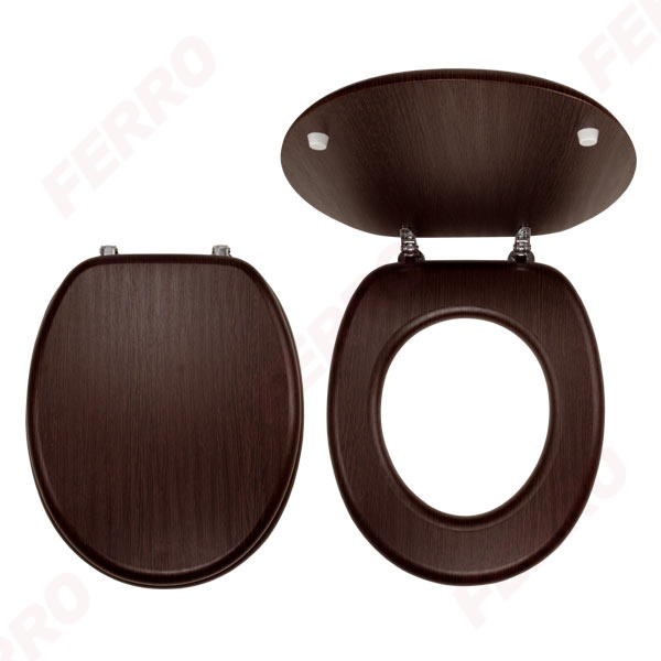 Capac WC decor wenge, MDF