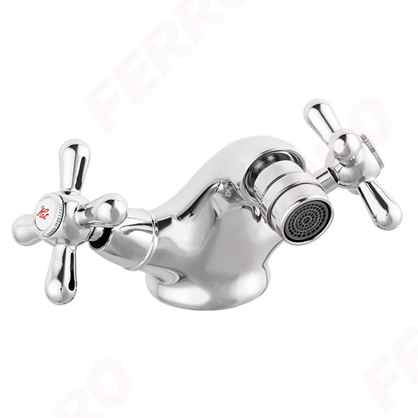 Retro New - Bidet standing mixer, chrome