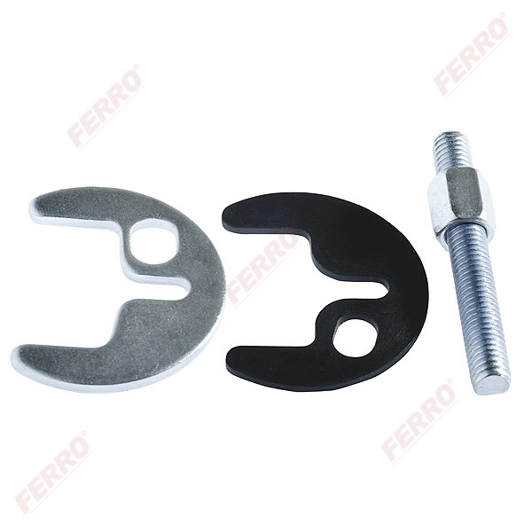 Washbasin and bidet mixer mounting kit