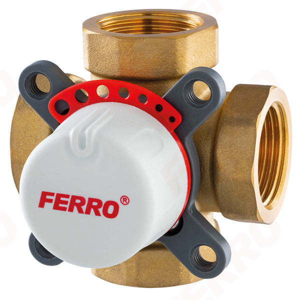 4-way mixing valve