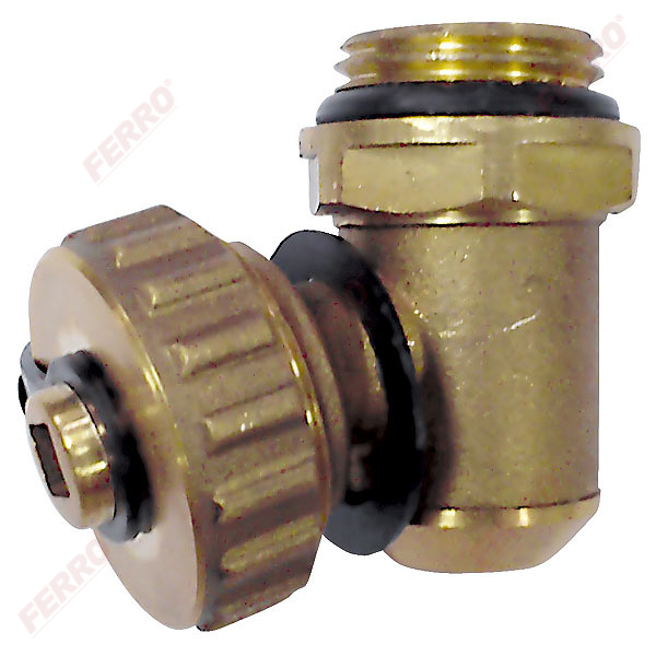 1/2" drain valve, swivel with O-ring