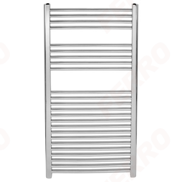 Bathroom heater - straight, chrome