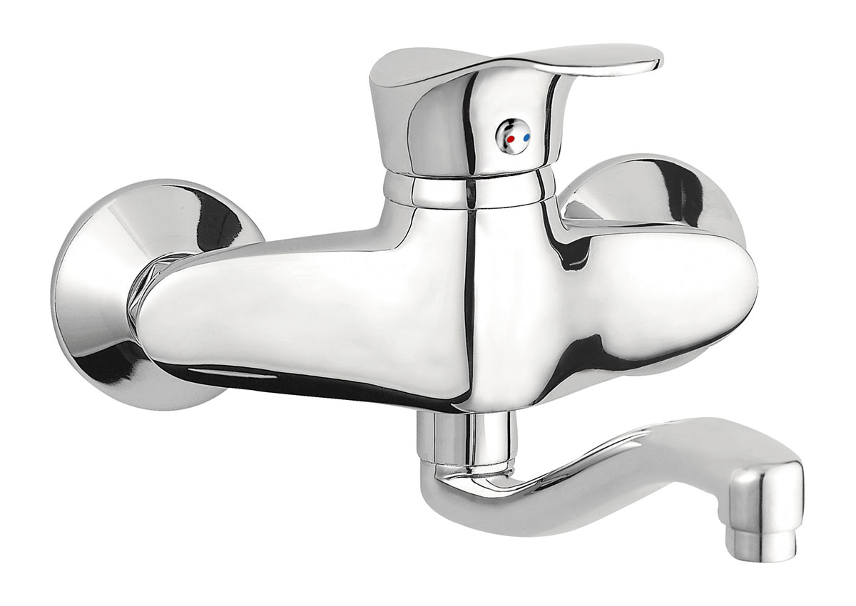 Смеситель для умывальника настенный Padwa