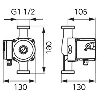 Cirkulacijska pumpa 25-60 180