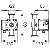 Cirkulacijska pumpa 32-60 180