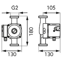 32-60-180 drinking water circulation pump