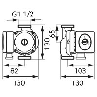 GPA II 25-6-130 Circulation pump