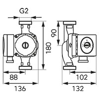 Cirkuliacinis siurblys GPA II 32-8-180