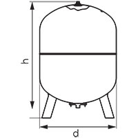 Vessels for heating system – standing