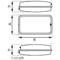 Flat vessels for heating systems