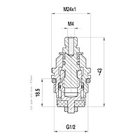 Obrtaj za slavinu 1/2"