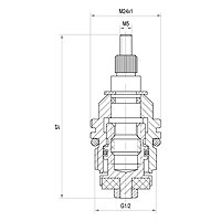 Obrtaj za slavinu 1/2"