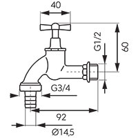 Poppet faucet valve