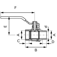 Шаровой кран F-Power