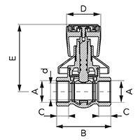 F-Power csempeszelep