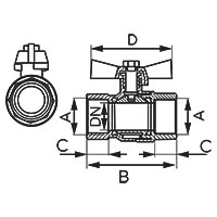 Herkules ball valve type V17