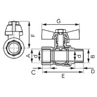 Herkules ball valve type V17