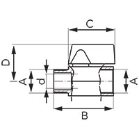 MINI ball valve